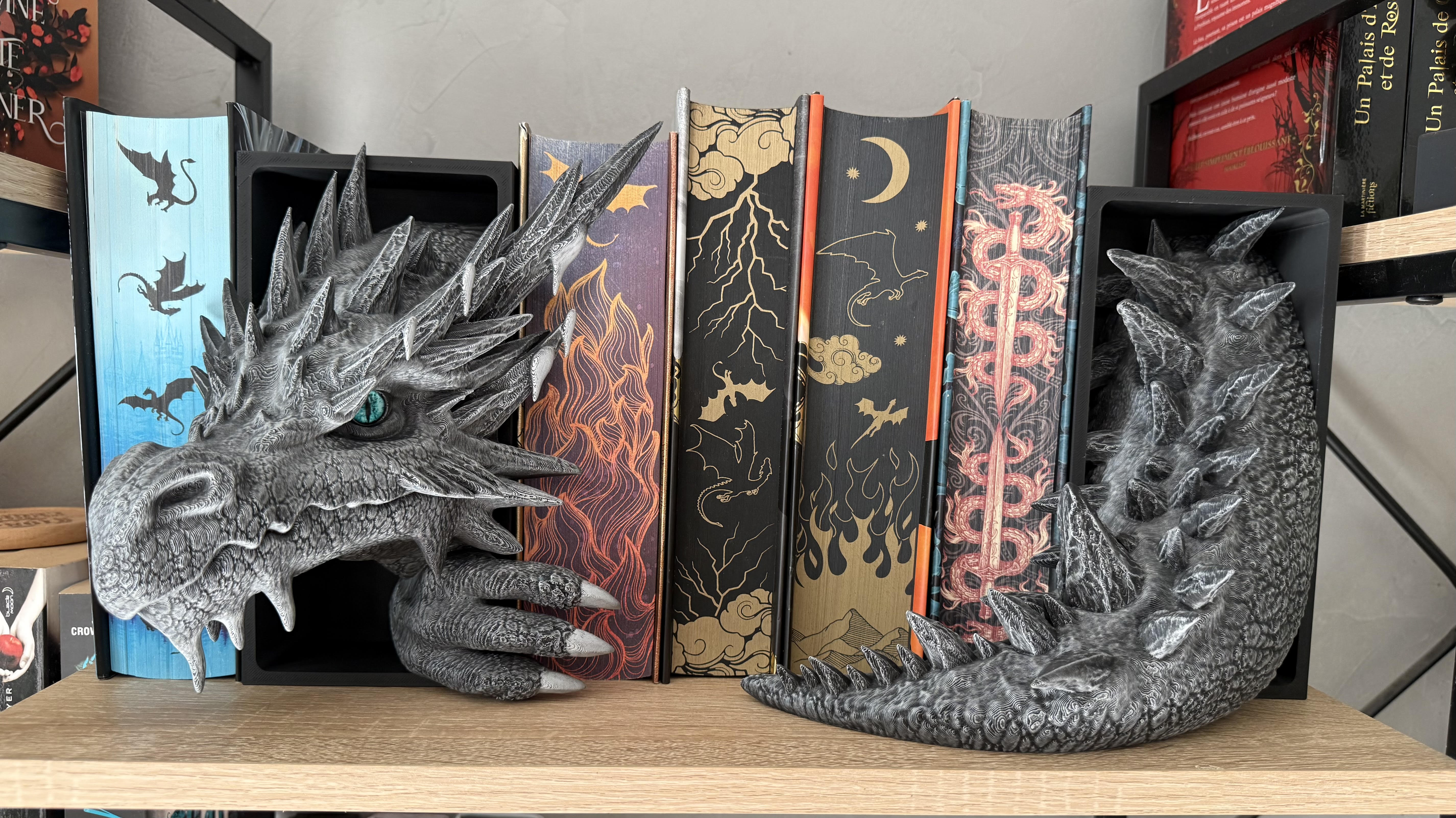 Serre-livres Dragon